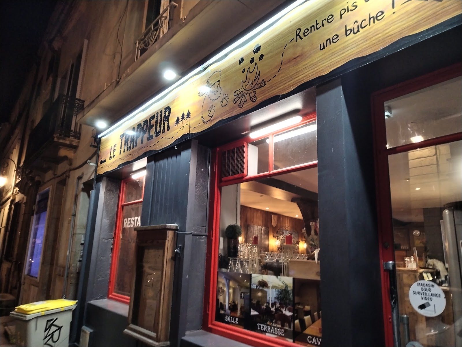 Restaurant Le Trappeur, restaurant à Dijon
