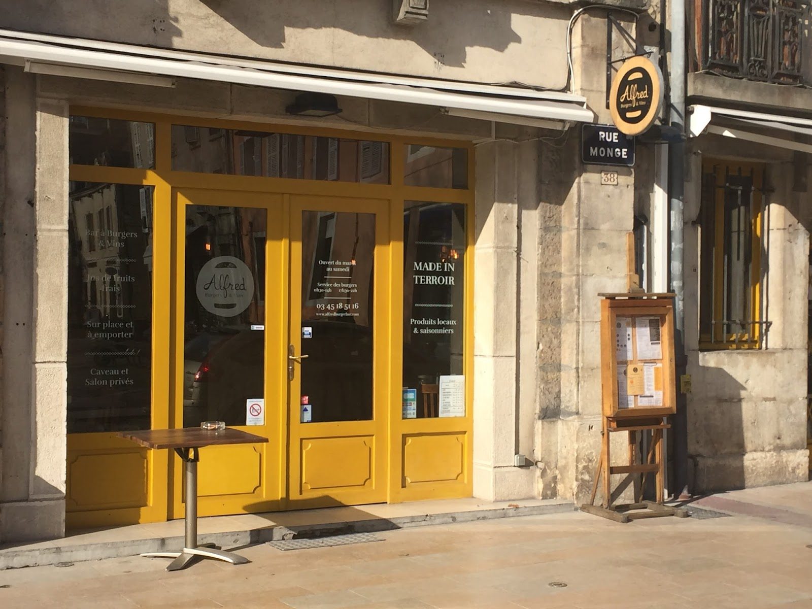Alfred Burgers & Vins, restaurant à Dijon